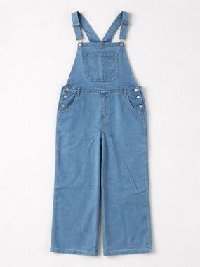 Women’s Light Blue Denim Jeans Overalls Adjustable Strap Size XXL